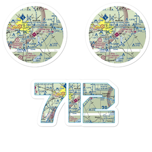 Reese Airport (7I2) VFR Sectional Sticker Pack
