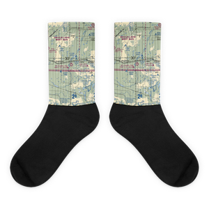 Mc Clusky Municipal Airport (7G2) VFR Sectional Socks