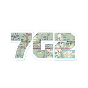 Mc Clusky Municipal Airport (7G2) VFR Sectional Sticker