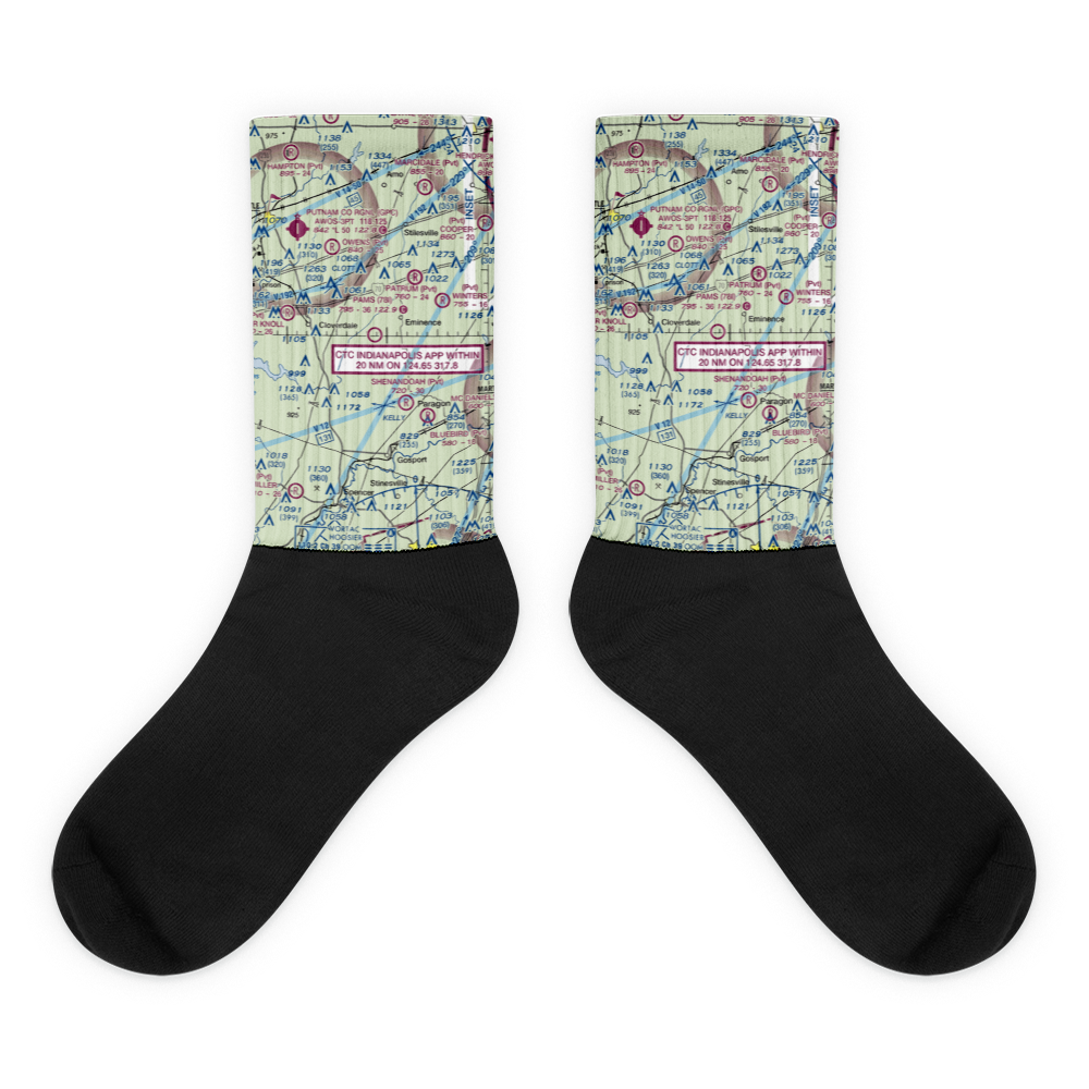 Pam's Place Airport (78I) VFR Sectional Socks 