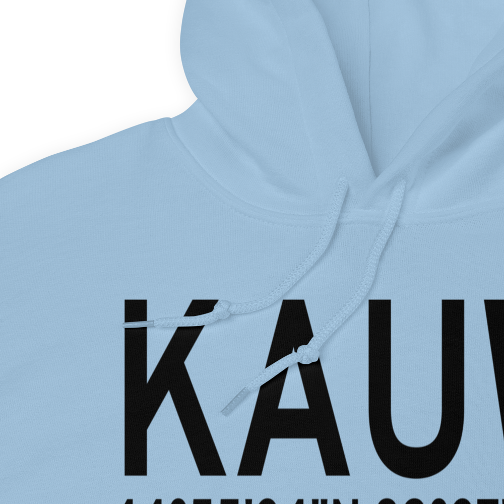 Wausau Downtown Airport (KAUW) ICAO Hoodie Sweatshirt 