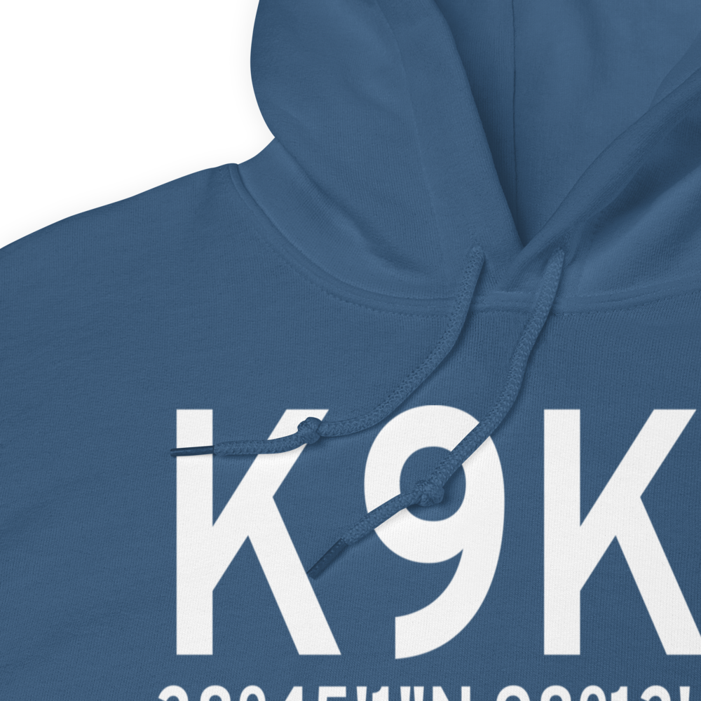 Ellsworth Municipal Airport (K9K7) ICAO Hoodie Sweatshirt 