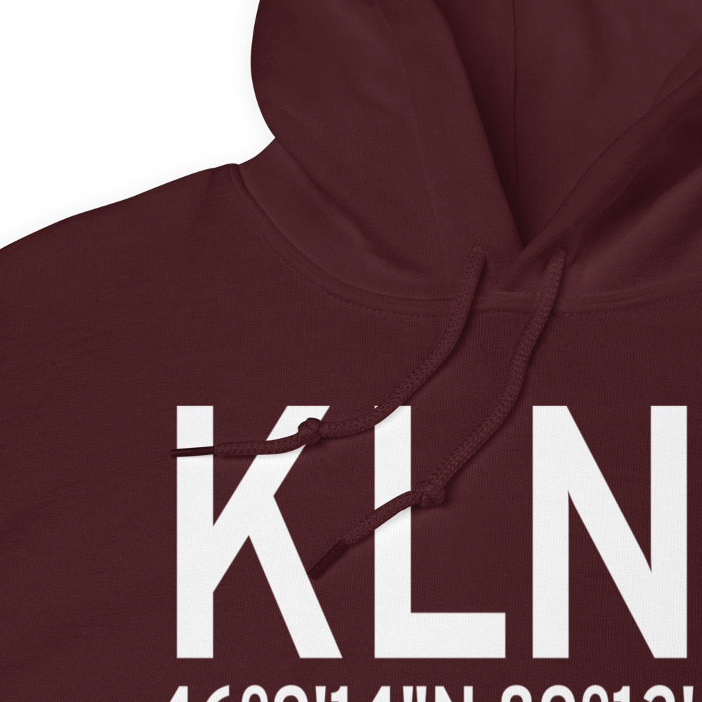 Kings Land O' Lakes Airport (KLNL) ICAO Hoodie Sweatshirt 