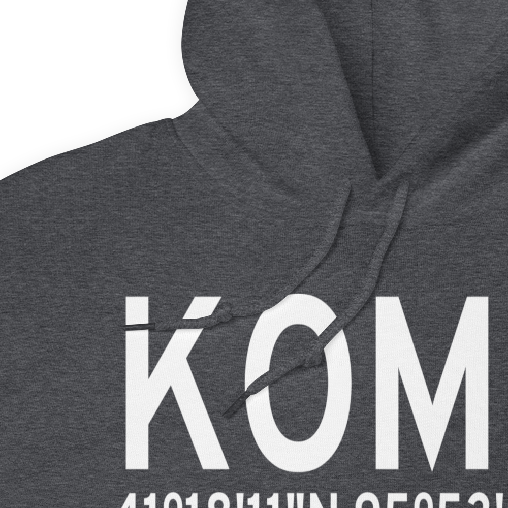 Eppley Airfield (KOMA) ICAO Hoodie Sweatshirt 