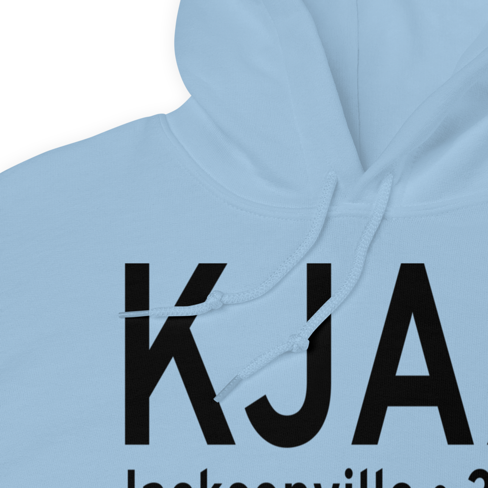 Jacksonville International Airport (KJAX) ICAO Hoodie Sweatshirt 