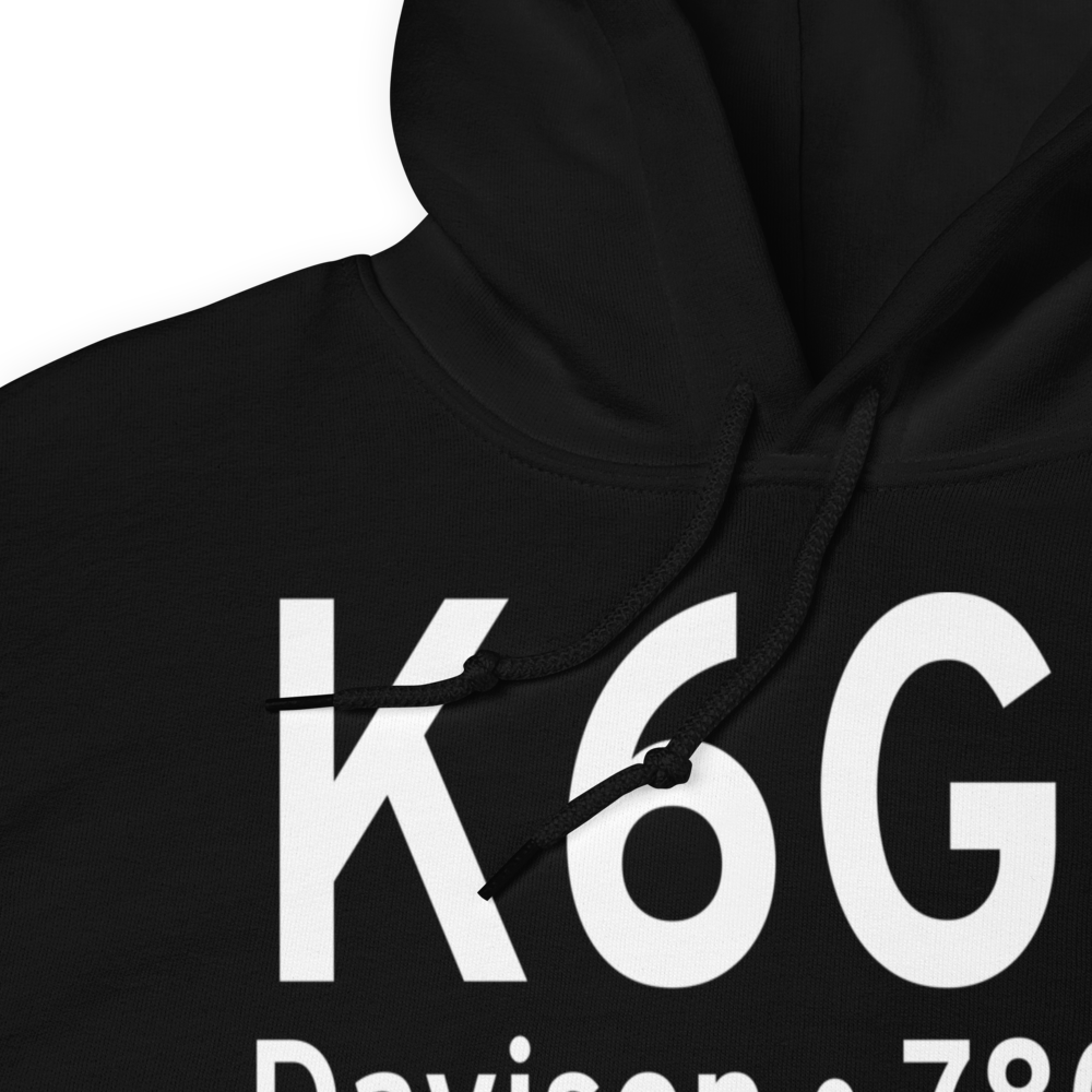 Athelone Williams Memorial Airport (K6G0) ICAO Hoodie Sweatshirt 