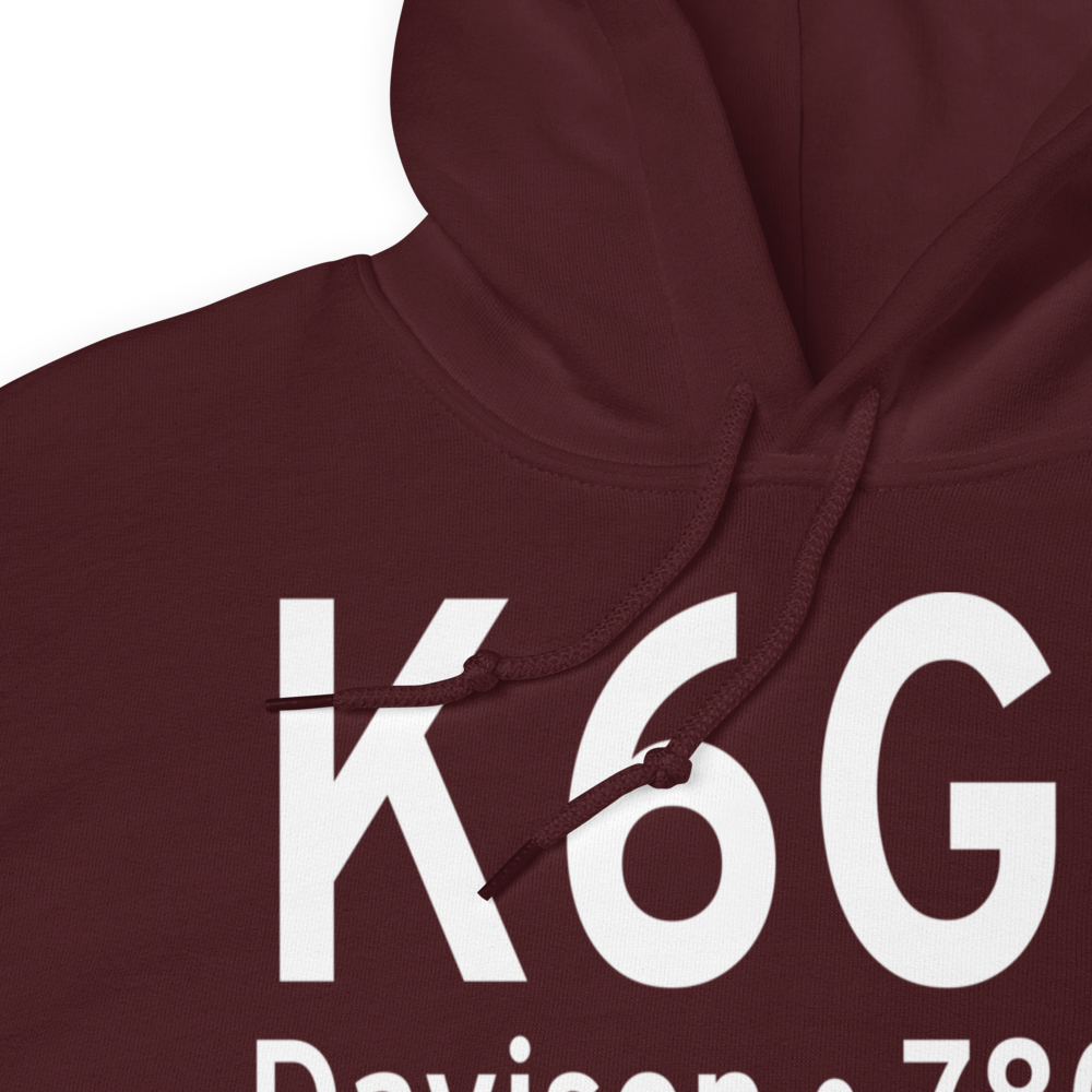 Athelone Williams Memorial Airport (K6G0) ICAO Hoodie Sweatshirt 