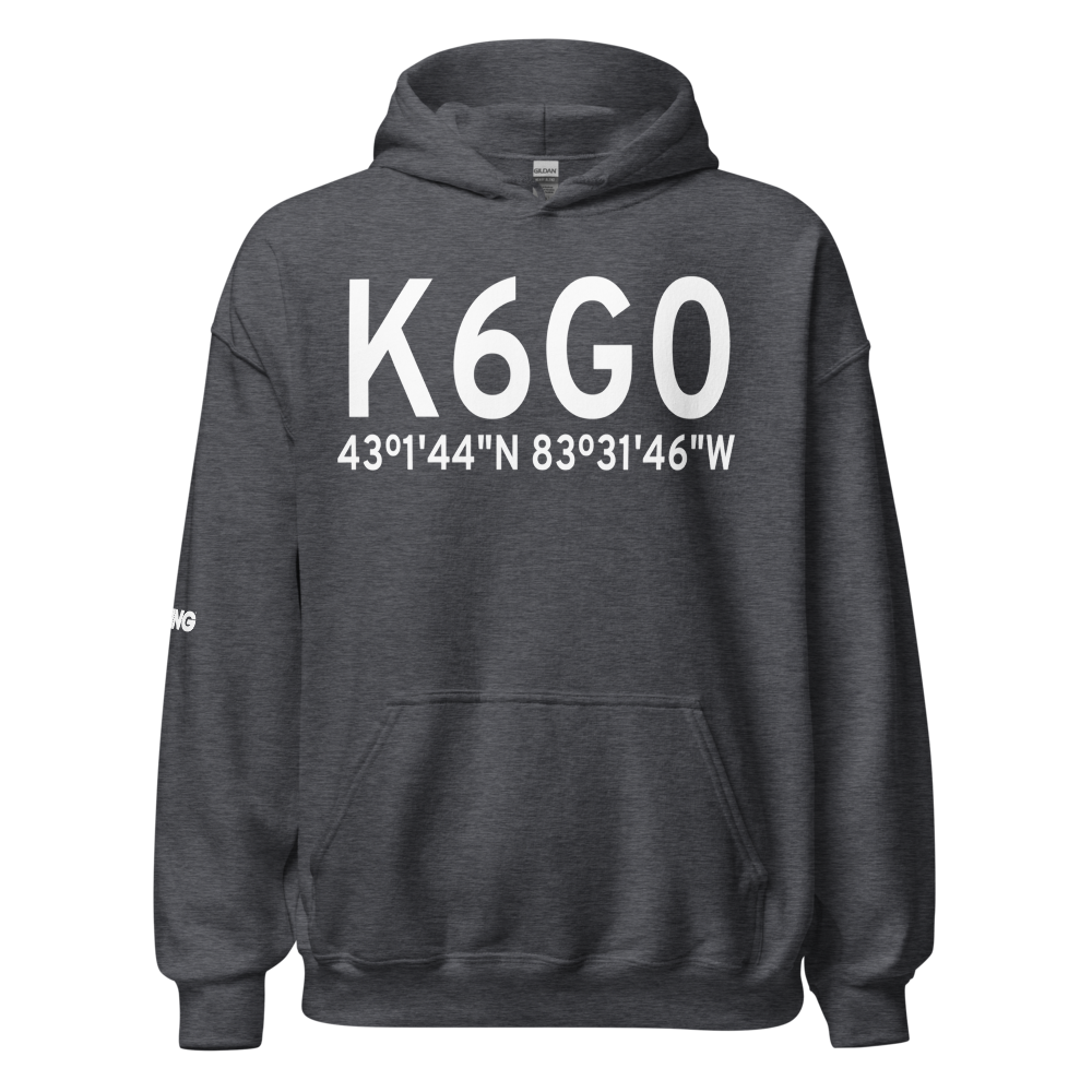 Athelone Williams Memorial Airport (K6G0) ICAO Hoodie Sweatshirt 