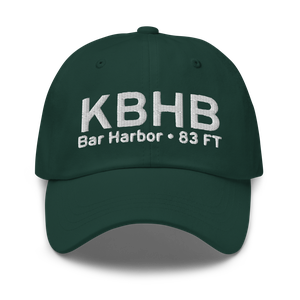 Hancock County-Bar Harbor Airport (KBHB) ICAO Hat