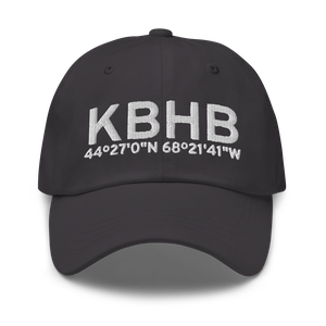 Hancock County-Bar Harbor Airport (KBHB) ICAO Hat