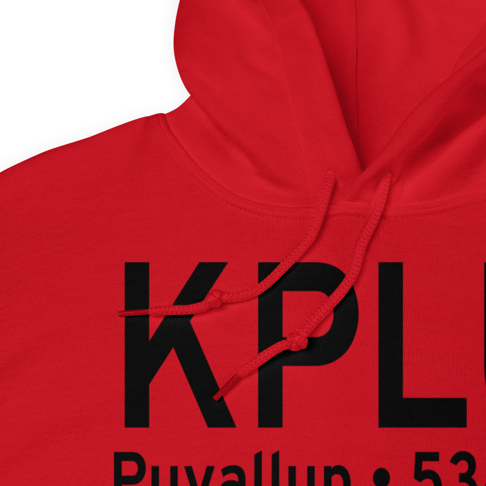 Pierce County-Thun Field (KPLU) ICAO Hoodie Sweatshirt 