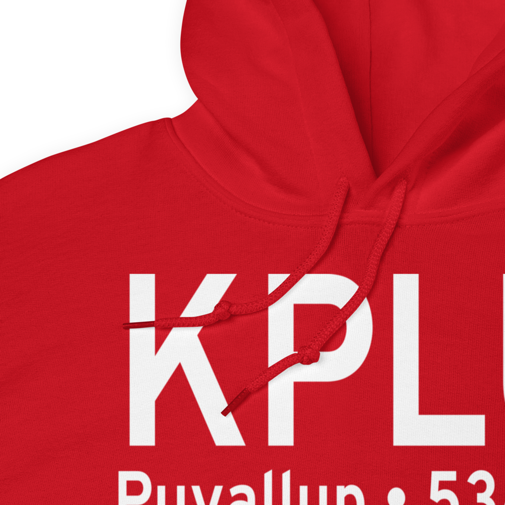 Pierce County-Thun Field (KPLU) ICAO Hoodie Sweatshirt 