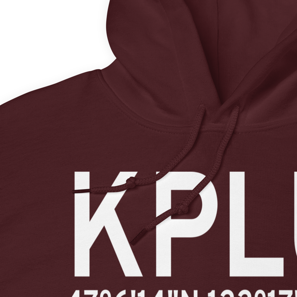 Pierce County-Thun Field (KPLU) ICAO Hoodie Sweatshirt 