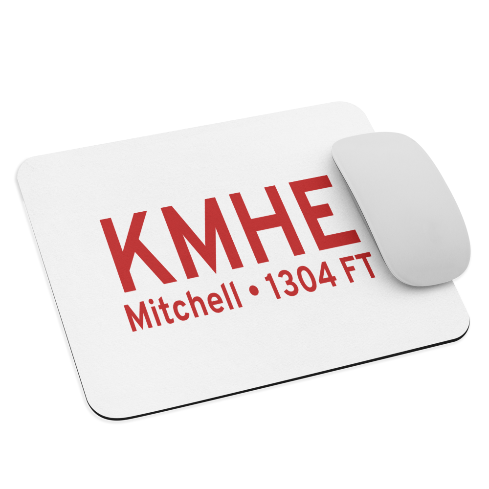Mitchell Municipal Airport (KMHE) ICAO  Mouse Pad 
