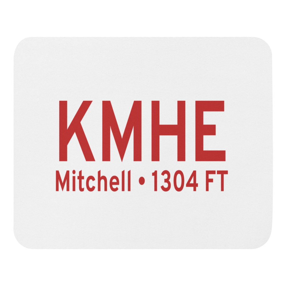 Mitchell Municipal Airport (KMHE) ICAO  Mouse Pad 