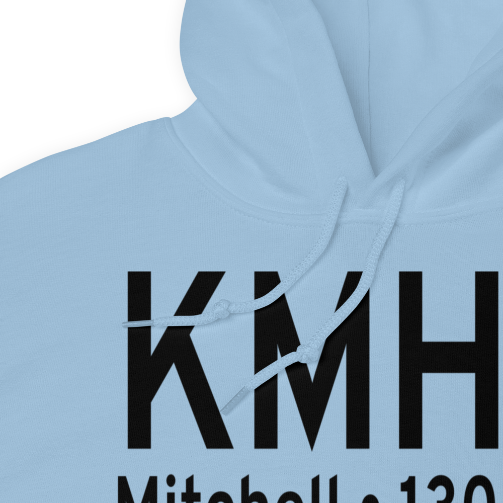 Mitchell Municipal Airport (KMHE) ICAO Hoodie Sweatshirt 