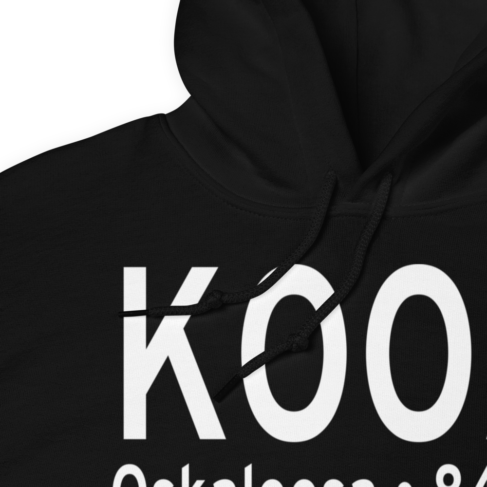 Oskaloosa Municipal Airport (KOOA) ICAO Hoodie Sweatshirt 