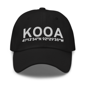 Oskaloosa Municipal Airport (KOOA) ICAO Hat