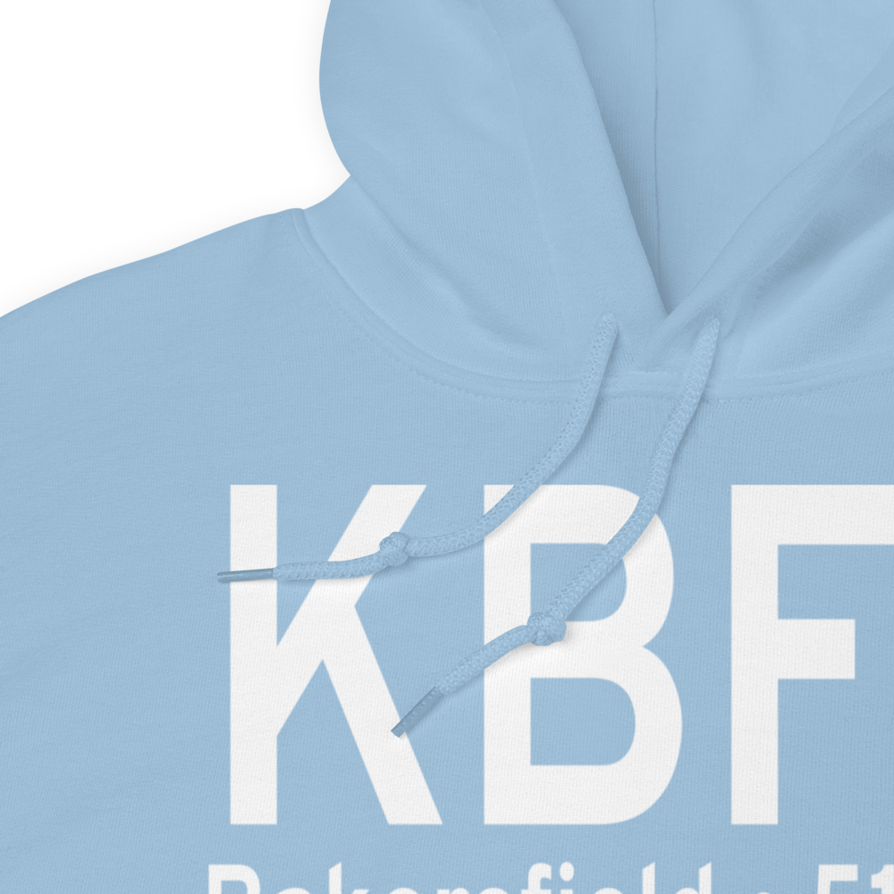 Meadows Field (KBFL) ICAO Hoodie Sweatshirt 