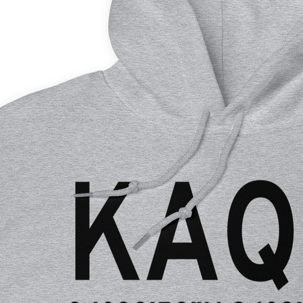 Atoka Municipal Airport (KAQR) ICAO Hoodie Sweatshirt 