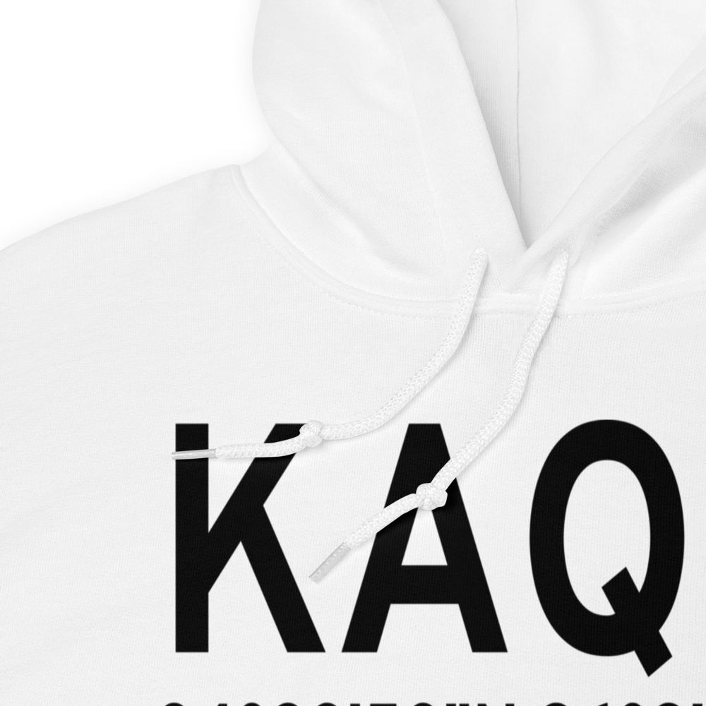 Atoka Municipal Airport (KAQR) ICAO Hoodie Sweatshirt 