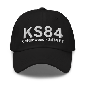 Cottonwood Municipal Airport (KS84) ICAO Hat