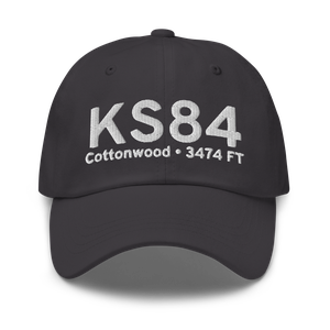 Cottonwood Municipal Airport (KS84) ICAO Hat