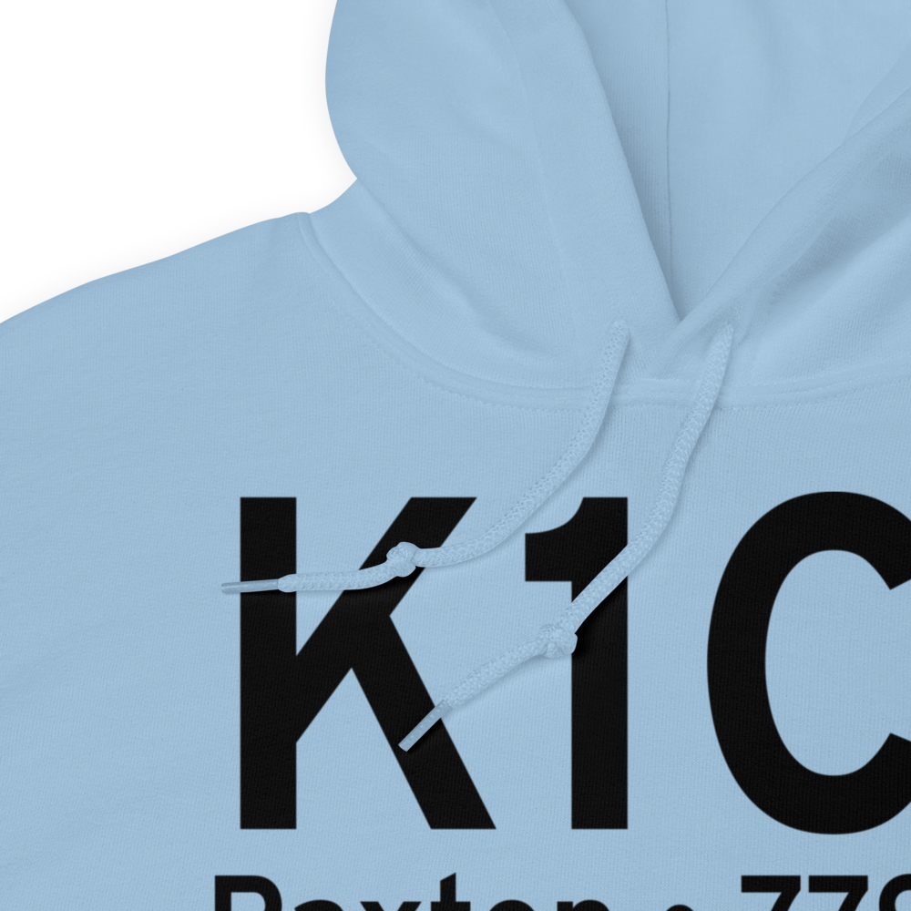 Paxton Airport (K1C1) ICAO Hoodie Sweatshirt 