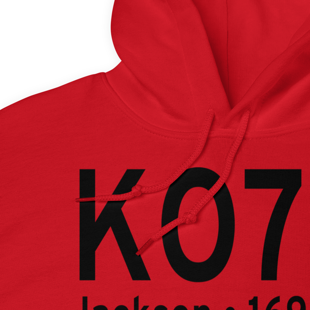 Westover Field Amador County Airport (KO70) ICAO Hoodie Sweatshirt 