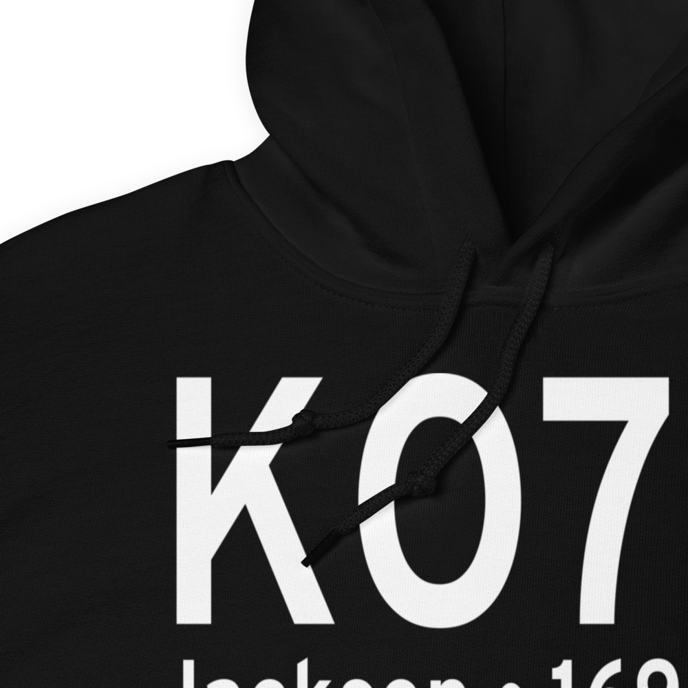 Westover Field Amador County Airport (KO70) ICAO Hoodie Sweatshirt 