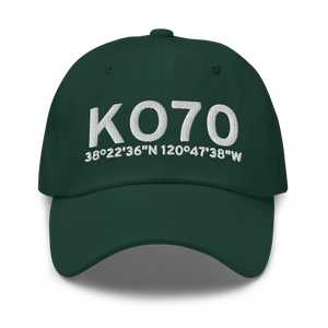 Westover Field Amador County Airport (KO70) ICAO Hat