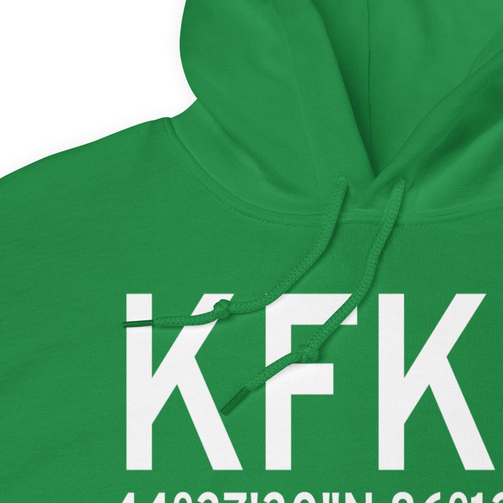 Frankfort Dow Memorial Field (KFKS) ICAO Hoodie Sweatshirt 