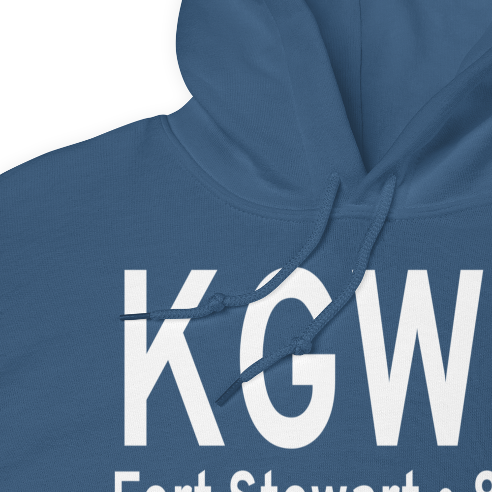 Winn Army Community Hospital Helipad (KGWN) ICAO Hoodie Sweatshirt 