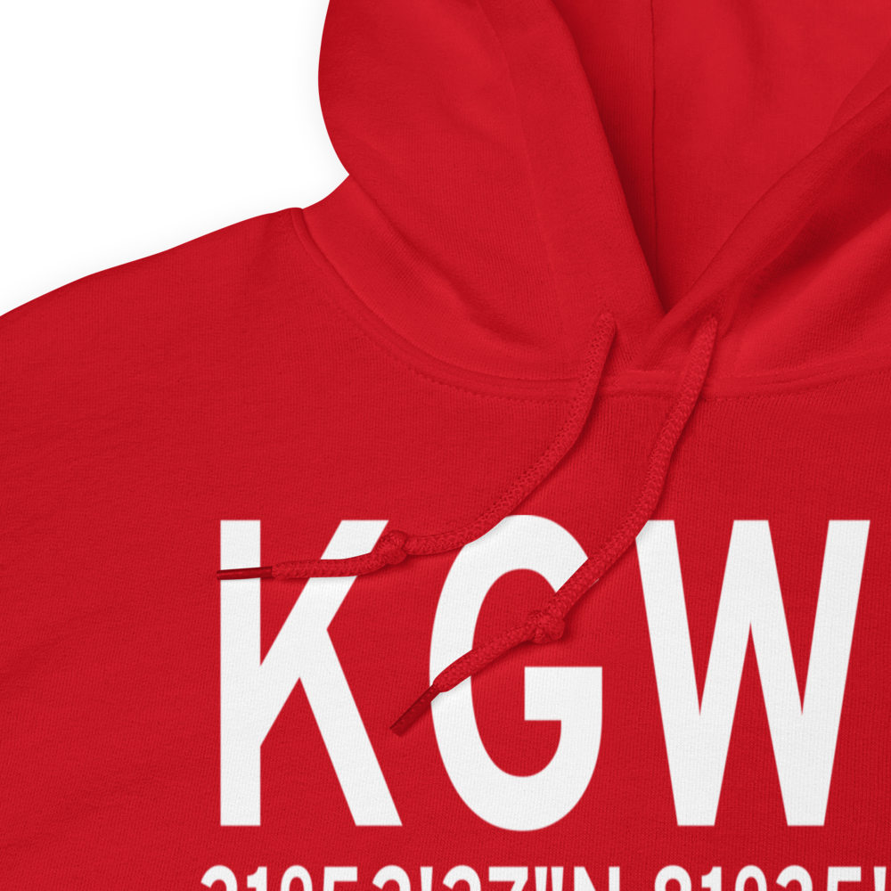 Winn Army Community Hospital Helipad (KGWN) ICAO Hoodie Sweatshirt 