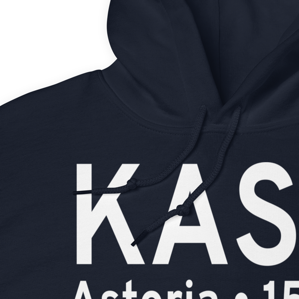 Astoria Regional Airport (KAST) ICAO Hoodie Sweatshirt 