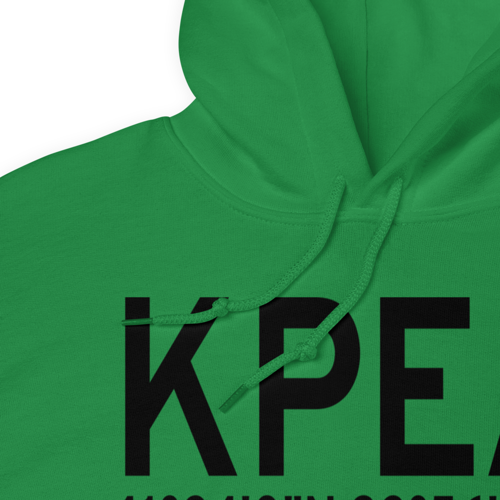 Pella Municipal Airport (KPEA) ICAO Hoodie Sweatshirt 