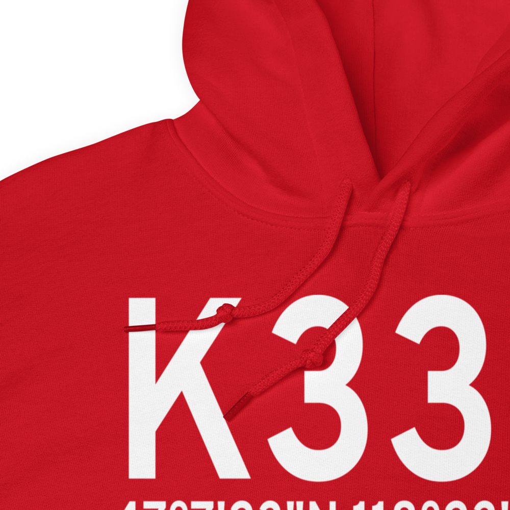 Pru Field (K33S) ICAO Hoodie Sweatshirt 