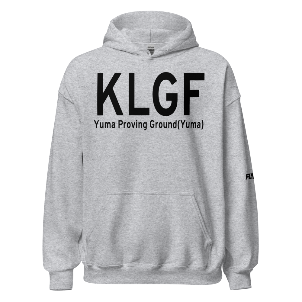 Laguna Army Airfield (KLGF) ICAO Hoodie Sweatshirt 