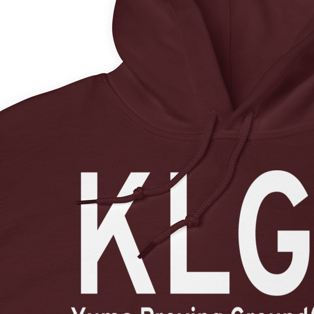 Laguna Army Airfield (KLGF) ICAO Hoodie Sweatshirt 