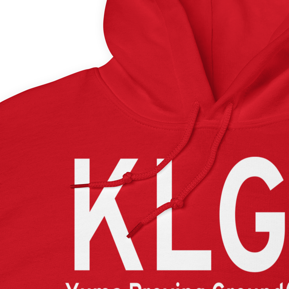 Laguna Army Airfield (KLGF) ICAO Hoodie Sweatshirt 