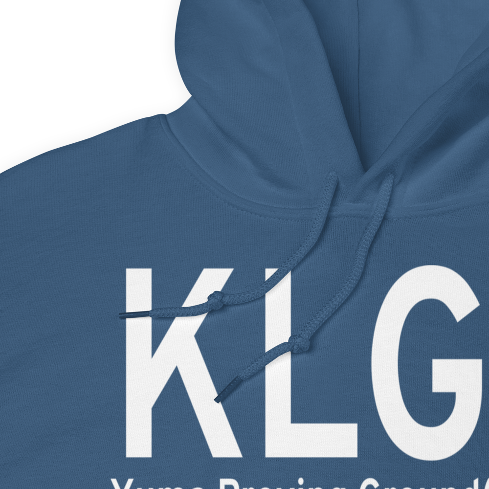 Laguna Army Airfield (KLGF) ICAO Hoodie Sweatshirt 