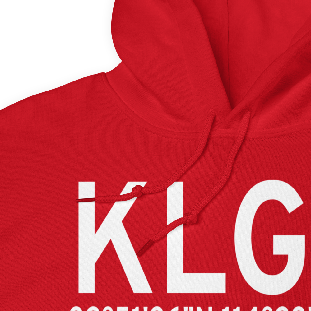 Laguna Army Airfield (KLGF) ICAO Hoodie Sweatshirt 