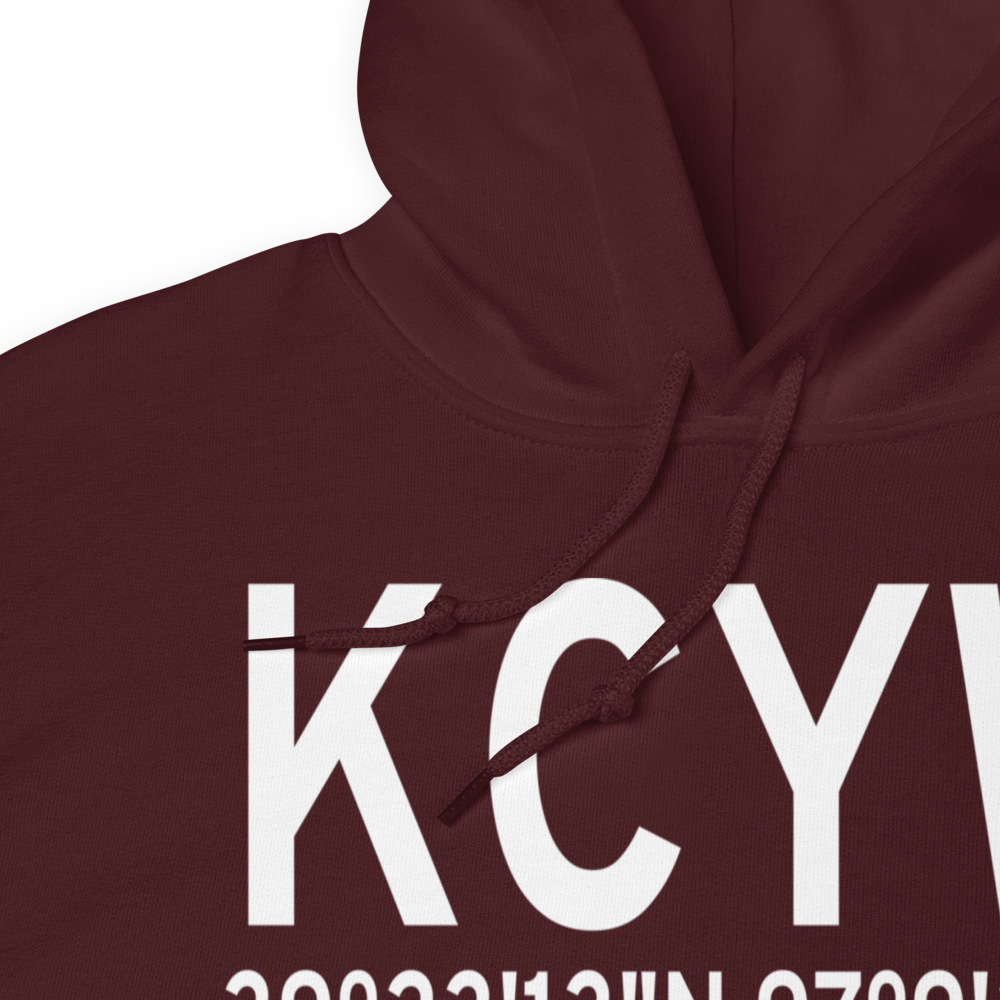 Clay Center Municipal Airport (KCYW) ICAO Hoodie Sweatshirt 