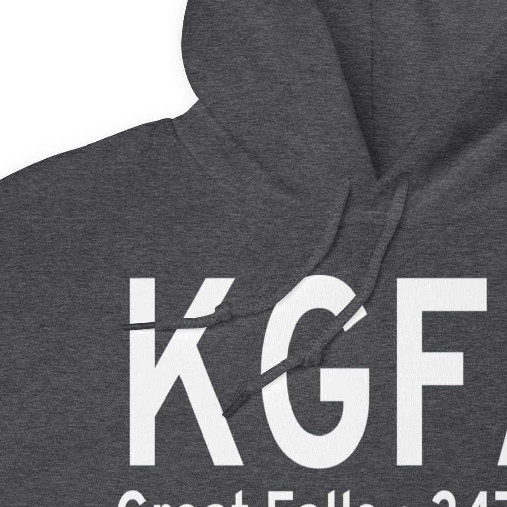 Malmstrom Air Force Base (KGFA) ICAO Hoodie Sweatshirt 