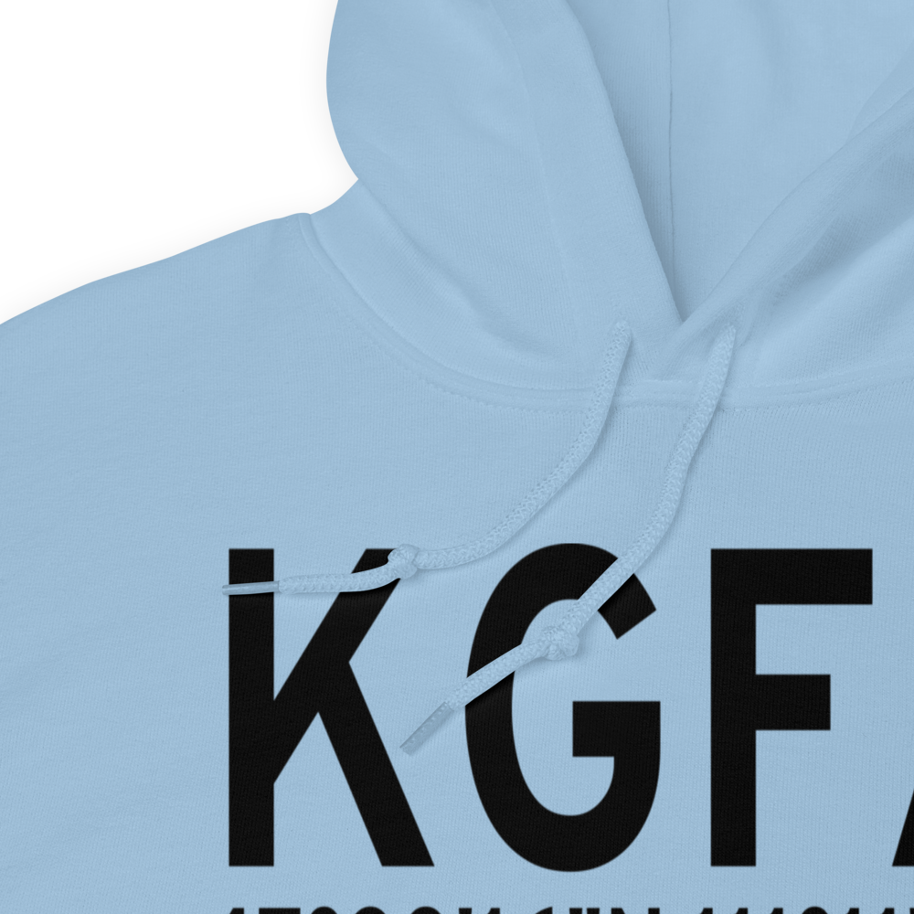 Malmstrom Air Force Base (KGFA) ICAO Hoodie Sweatshirt 