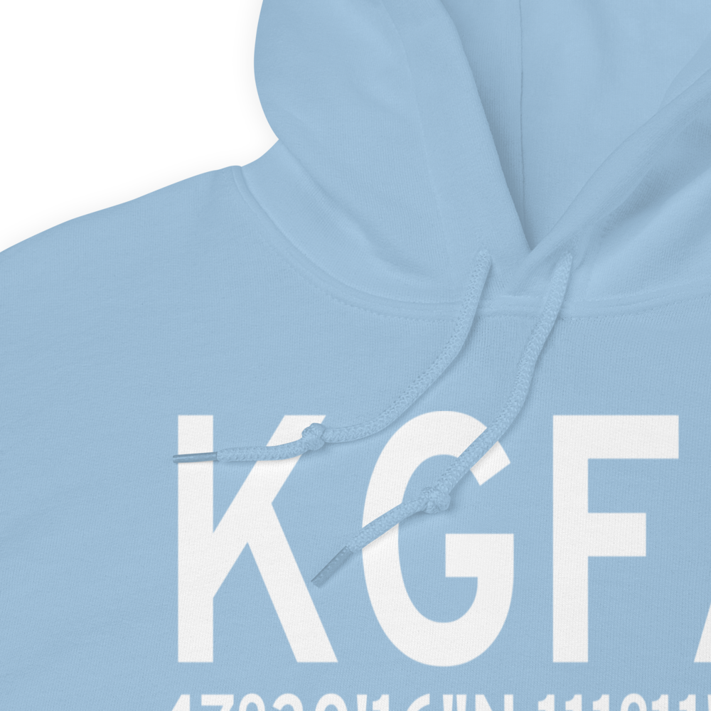 Malmstrom Air Force Base (KGFA) ICAO Hoodie Sweatshirt 