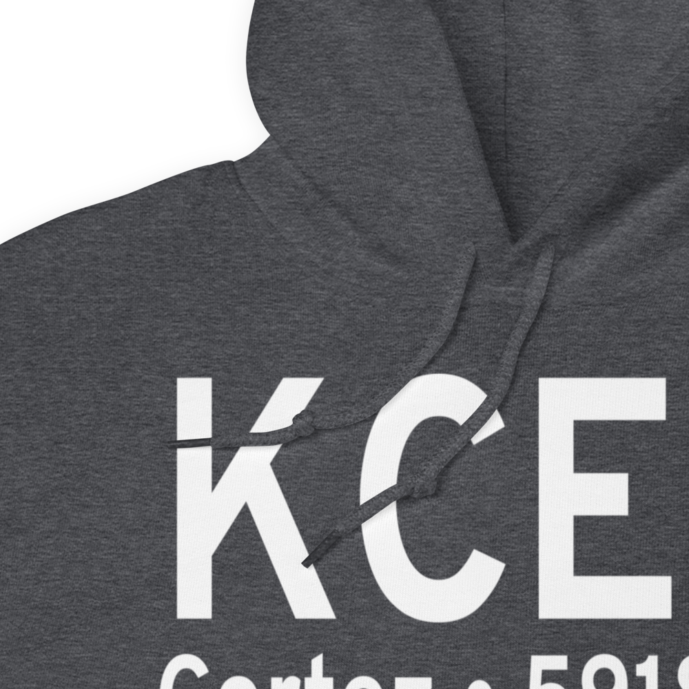 Cortez Municipal Airport (KCEZ) ICAO Hoodie Sweatshirt 