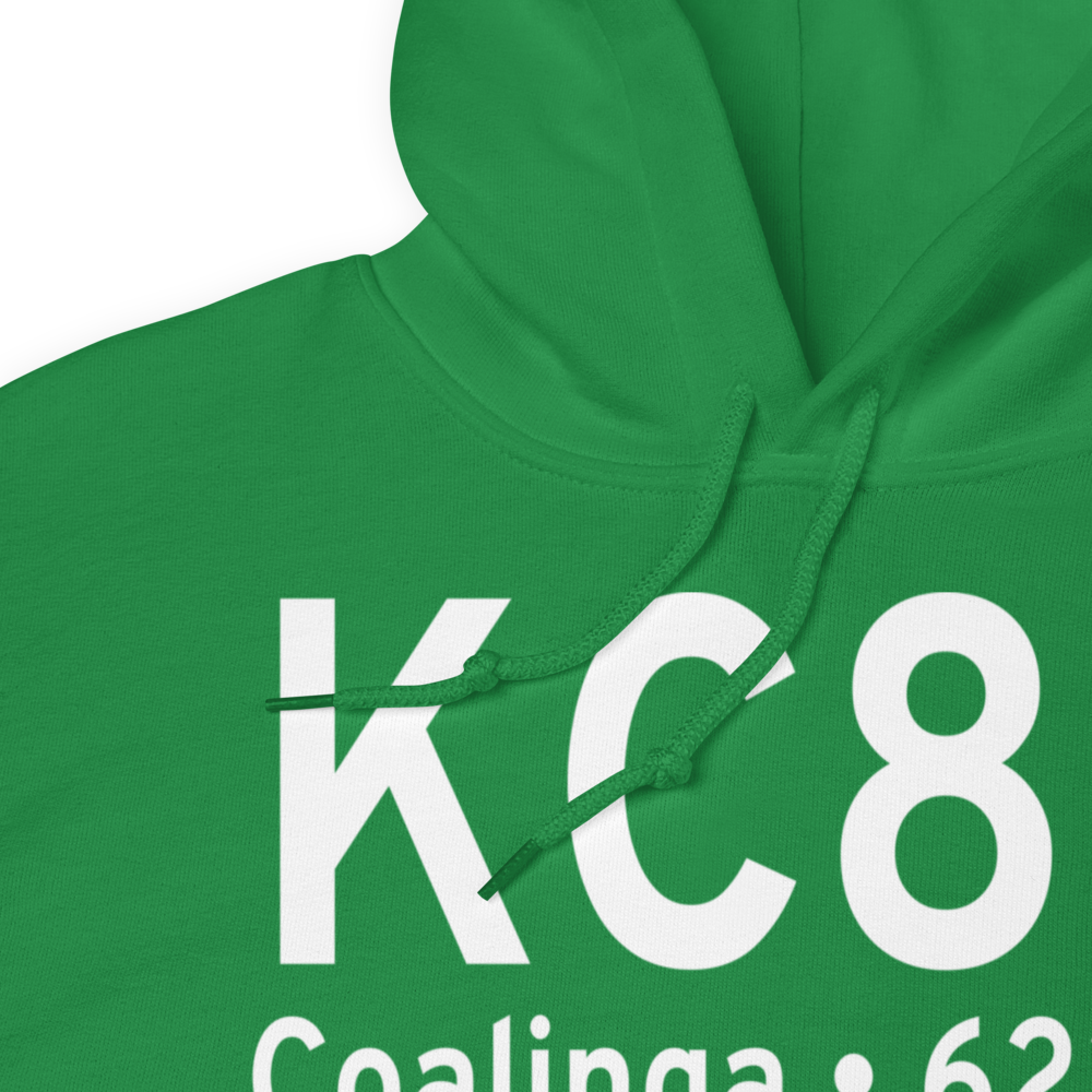 New Coalinga Municipal Airport (KC80) ICAO Hoodie Sweatshirt 