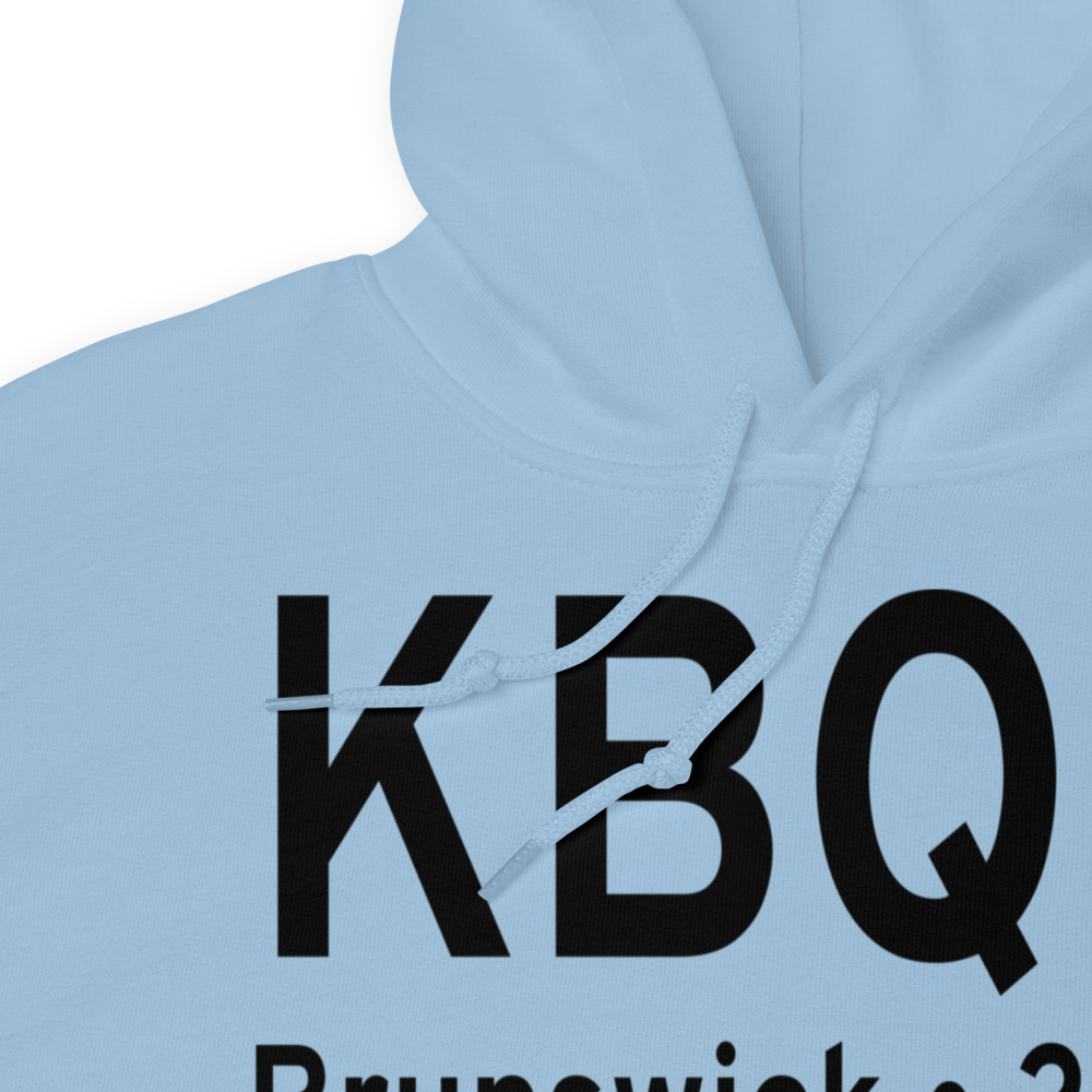 Brunswick Golden Isles Airport (KBQK) ICAO Hoodie Sweatshirt 
