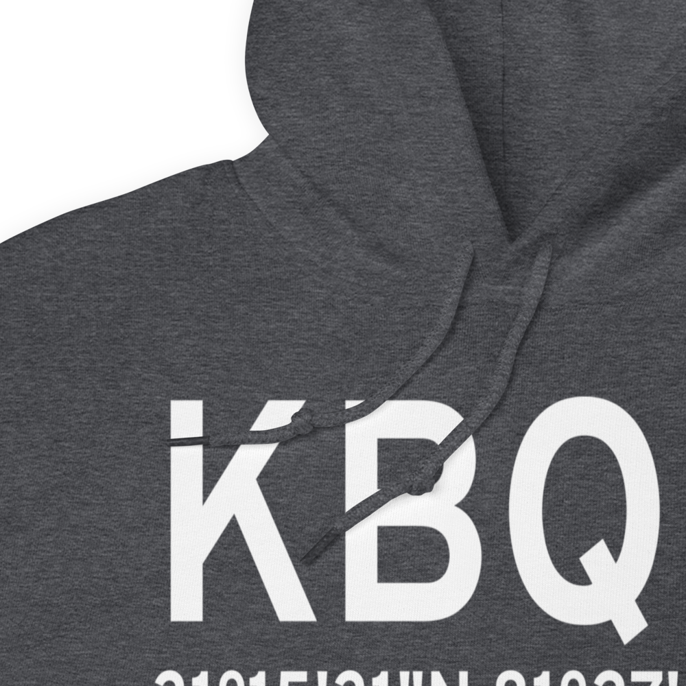 Brunswick Golden Isles Airport (KBQK) ICAO Hoodie Sweatshirt 